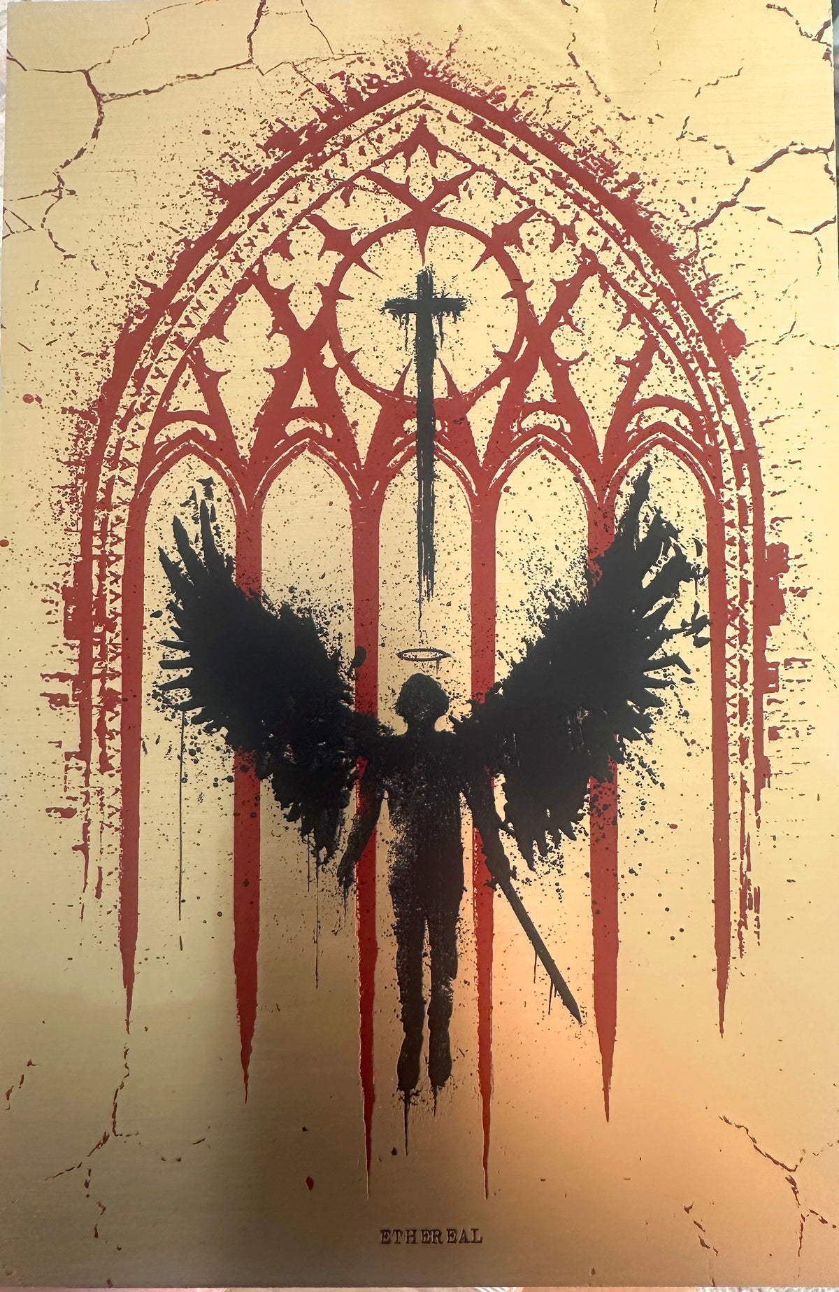 Ethereal #1 Embossed Metal NYCC