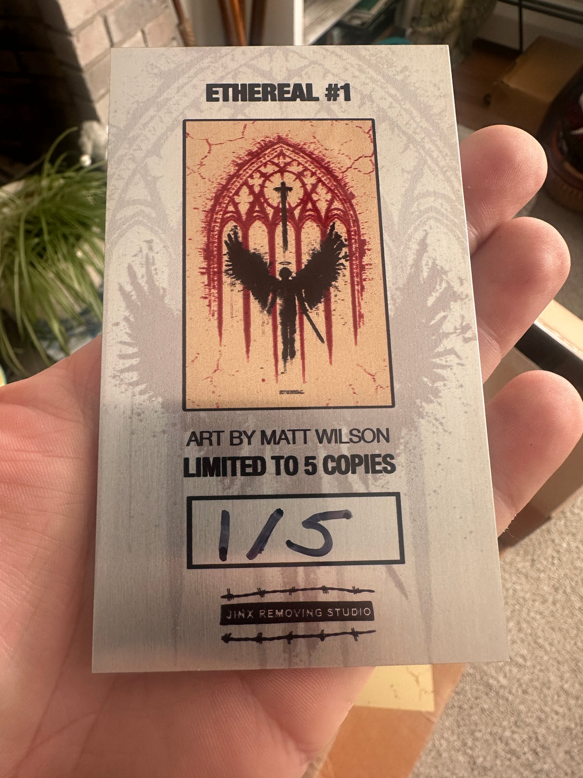 Ethereal #1 Embossed Metal NYCC